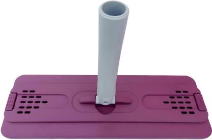 Upkaranwale Flat mop Head for Large Bucket Mop Accessory ( 38 X 12 cm Fuchsia) Plastic Wet and Dry Brush