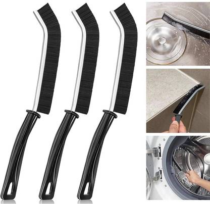 DEMONWORLD Dead Corner Cleaning Brush Used for Home Toilet Bathroom Microfibre Wet and Dry Brush