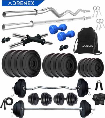 Adrenex 40 kg Barbells, Dumbbells and Accessories Home ...