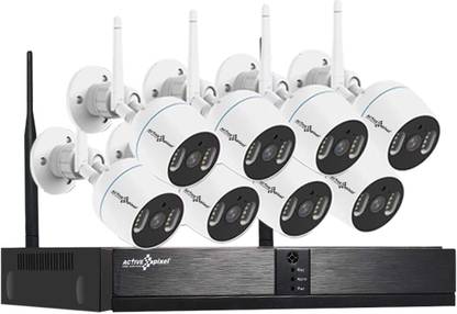 active pixel 3MP AUTO-Pair Wireless System HD Wireless NVR kit Security Camera