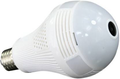SKY HUB Hidden CCTV 2MP Wifi IP Camera Light Bulb Camera 360 Panoramic Spy Camera