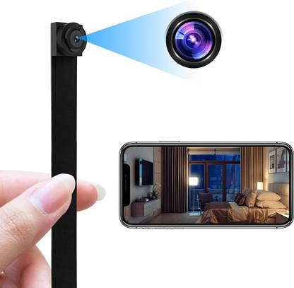 FEERO Mini Spy Hidden Camera,4K WiFi Nanny Cam,Wireless Small Home Security Spy Camera