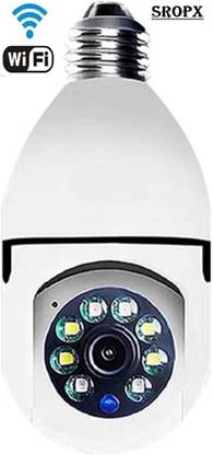 SROPX Wifi Light Bulb Camera HD 1080P PTZ Night Vision Home Security BULB IP Camera Security Camera