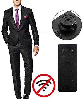 TFG Mini Button Camera, Portable Video and HD Audio Recorder, Small Button NO WIFI Security Camera
