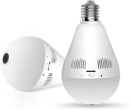Maizic Smarthome 360D Fisheye WiFi IP Spy Camera Bulb Motion Detector Night Vision Live View Security Camera