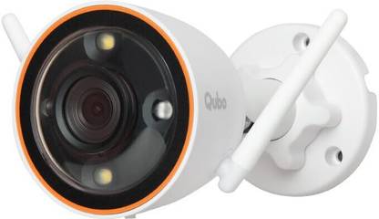 Qubo Outdoor Bullet Cam by HERO GROUP 3MP 1296p WiFi CCTV Full HD Weather Resistant Security Camera