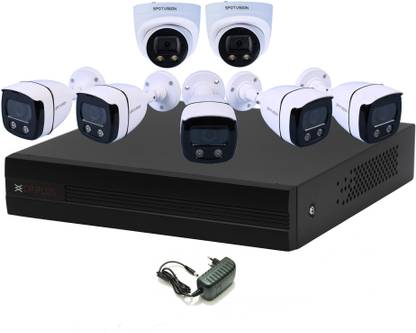 Spotvision StarLight Technology 2.4 MP Color Night Vision Outdoor & Indoor Camera,CMB-124 Security Camera