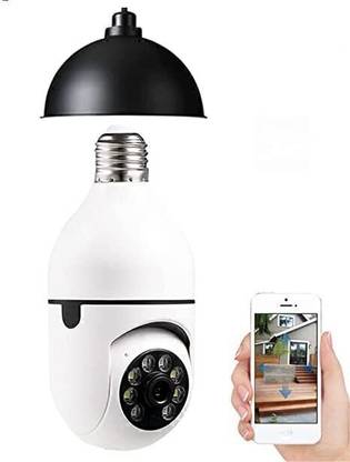 spysight IP Network Night Vision Spy 360 Degree Cctv Camera Wifi Ptz Camera Light Bulb Security Camera