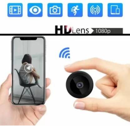 SNARIOVSN WiFi HD Camera CCTV IP Mini Hidden MAGNET Spy Secret Wireless Camera Spy Cam Security Camera