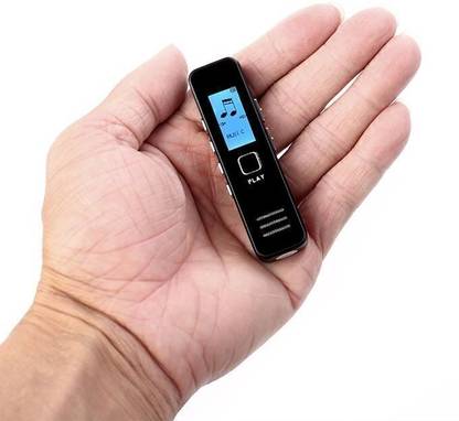 FREDI HD PLUS Spy Digital Voice Recorder Upto 32GB Supported Record Moments 0.35 inch Display Security Camera