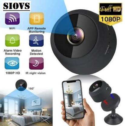 SIOVS Spy Magnet Camera Full HD Mini Spy WiFi Magnetic Live Stream Night Vision Spy Camera