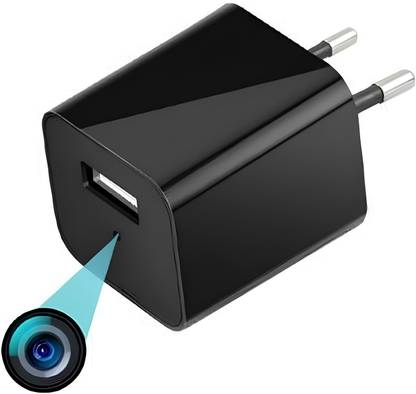 Orantech Charger Spy Nanny Camera With HD Audio/Video Supports 128 gb Memory Card Security Camera