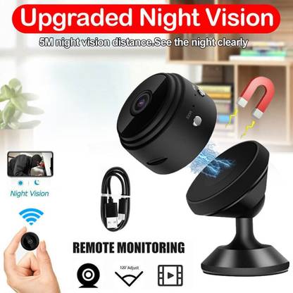 Bzrqx WiFi Hidden 1080p HD Audio Video Recording Night Vision Security Camera