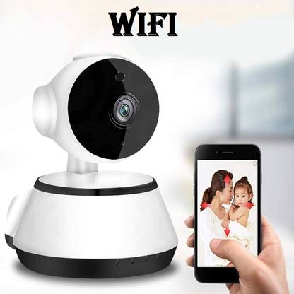 OSHSIZ Home Smart Live View CCTV Camera Mobile App WiFi Night Vision 2-Way Audio Security Camera