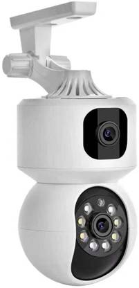 Grousale 5 MP UHD Wifi Indoor Dual Lens/Screen Bullet+PTZ Security Camera Security Camera