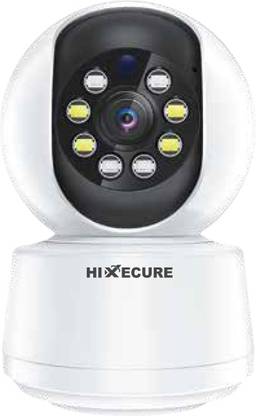 HIXECURE 2MP Wi-Fi Indoor CCTV Camera with Night Vision,Motion Detection,Two-Way Audio, Security Camera
