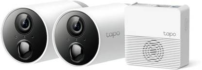 TP-Link Tapo C400S2 Smart Wire-Free 2 Cam System 1080p Full HD, Battery Powered Security Camera