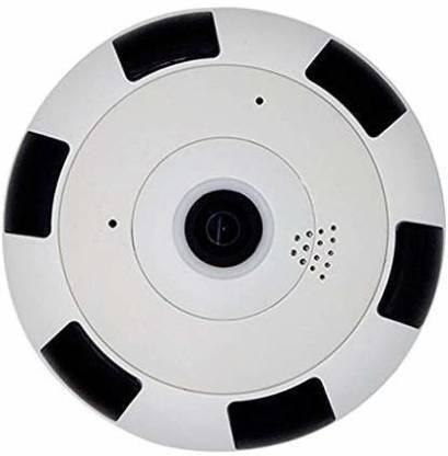 Garundropsy Panoramic Fisheye White Lines Smart Net IP Camera 360 Degree 960P WiFi Home Security Indoor CCTV Camera Security Camera