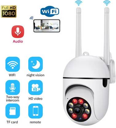SNARIOVSN Indoor 3MP Mini WiFi Fox Ptz CCTV IP Camera For Home Night Vision Live View Security Camera