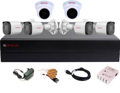 CP PLUS 8 Channel HD DVR 1080P,Higher Resolution 2.4MP HD Outdoor & Indoor,212 Security Camera
