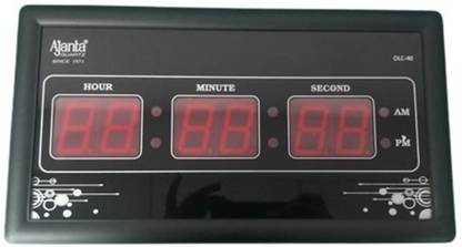 FREDI HD PLUS WiFi Digital Wall Clock Wireless Hidden Camera Clock with Live Feed 1080p HD Security Camera