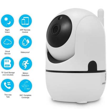 OSHSIZ Wifi Camera IP Mini Camera Smart Security 24/7 App Control Nanny Baby Monitor Security Camera