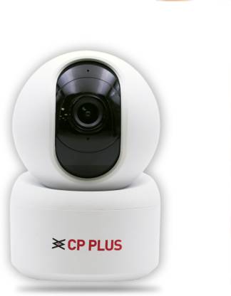 CP PLUS CP-E25A Full HD Wi-Fi PT Camera with 360 degree View, 2-Way Talk & Night Vision Security Camera  (128 GB, 1 Channel)