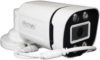 Retinai AHD Bullet CCTV Camera With Colour Vision With Mic In 2.4 Megapixels Security Camera