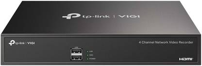 TP-Link VIGI NVR1004H 4K HDMI NVR Channel Network Video Recorder Security Camera