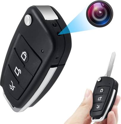 AveenTrend Car Key Remote Spy Camera with IR Night Vision Security Camera