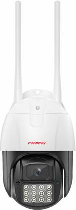 Manomay Protect Pro 3Mp HD 4G SIM Based Pan Tilt CCTV Camera, Home Security Camera