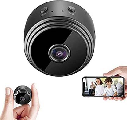 RODZ Mini WiFi CCTV Camera for Home with inbuilt Battery and TF Card Slot Security Camera