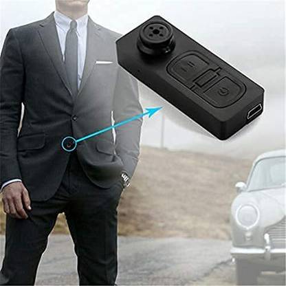 KRISHNAYAN Button Wired DV Portable Video Button Camera Video Audio Recorder DVR Digital Security Camera