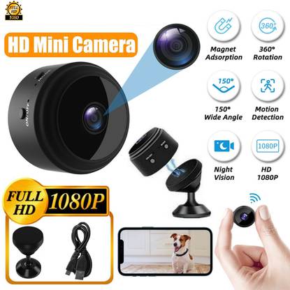 SROPX WiFi Full HD Spy IP Camera Hidden Wireless CCTV Night Vision Live on Mobile Spy Camera