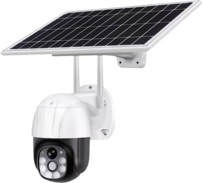 OneXsale Sim Support Solar PTZ Camera 360 View Night Vision Two-Way Audio Waterproof Security Camera