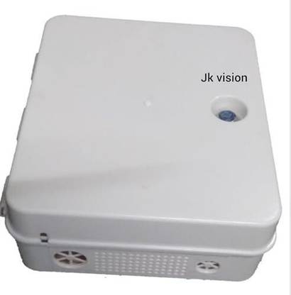 J.K. VISION PVC / Cabinet Box/Rack for POE RACK 4\8POE RACK Size 13X11X4.5 Inch Security Camera