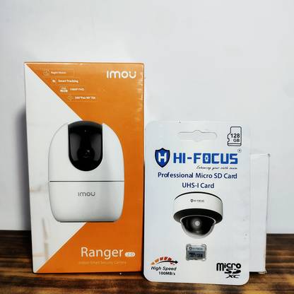 DAHUA DAHUA DAHUA IMOU 360* RANGER 2(DH-IPC-A22EP-D) WITH HI-FOCUS 128GB MEMORY CARD Security Camera