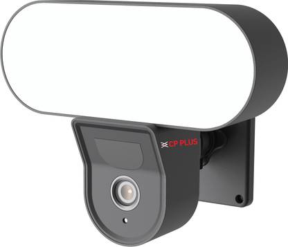 CP PLUS CP-F42A 2K 4MP QUAD HD Wi-Fi Floodlight Full Color Camera with In-Built Siren Security Camera