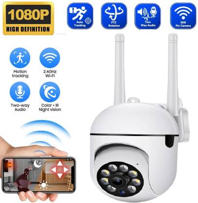 SROPX Smart CCTV Cam | 4MP HD WiFi | Night Vision | 360° + Two-Way Audio Security Camera