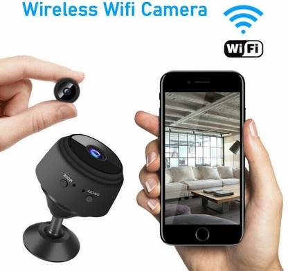 AVOIHS Mini Wireless 1080P HD Camera Wifi Built-in Battery Night Vision Support 64GB Security Camera