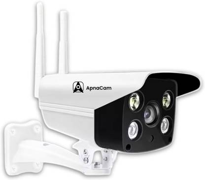 ApnaCam 4G Connectivity Live View Motion Alert Night Vision SD Card Support 2-way Audio Security Camera