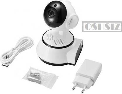 OSHSIZ V380 CCTV Camera Wifi Connect to Phone 720P IP Camera 360 Degree WiFi Mini Spy Camera
