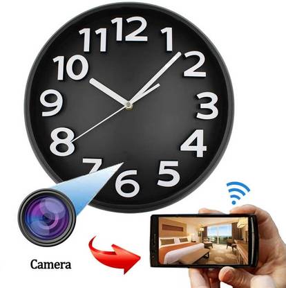 chora wall clock camera spy hidden wifi wall clock camera Security Camera