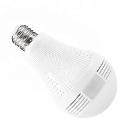 SKY HUB Wifi IP Hidden Camara 360 Degree Panoramic Fisheye Light Bulb CCTV Camera Spy Camera