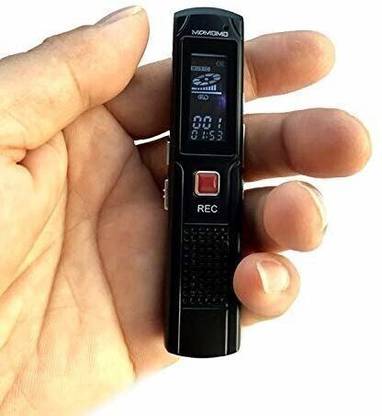 SPYTECTIFY 8GB Digital Audio Voice Recorder Ditacphone MP3 Music Player A-B Repeating Security Camera