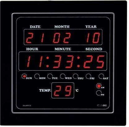 Garundropsy Flipkart SmartBuy Mini Wifi full HD Digital Wall Clock SPY Security Camera Security Camera