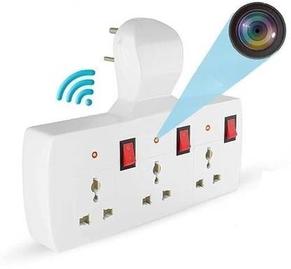 SPYTECTIFY WiFi Multi Switch Board Hidden Camera with Live Feed Security Camera