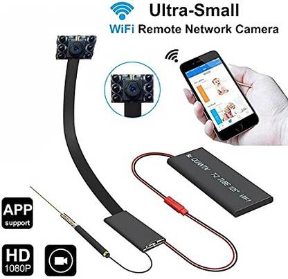 Pelupa HD 1080P 12 MP Spy WiFi Hidden Camera Day and Night Vision Auto Switch Mini DVR Security Camcorder Video Audio Recording with Remote Control Spy Cameras Security Camera