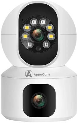 ApnaCam Smart Wi-fi CCTV Camera | 360° & Full HD Advanced Motion Tracking, Night Vision Security Camera