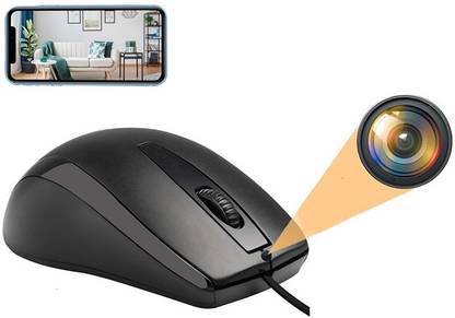 FREDI HD PLUS WiFi Mouse Hidden Device Full HD Audio Video Recording Security Camera